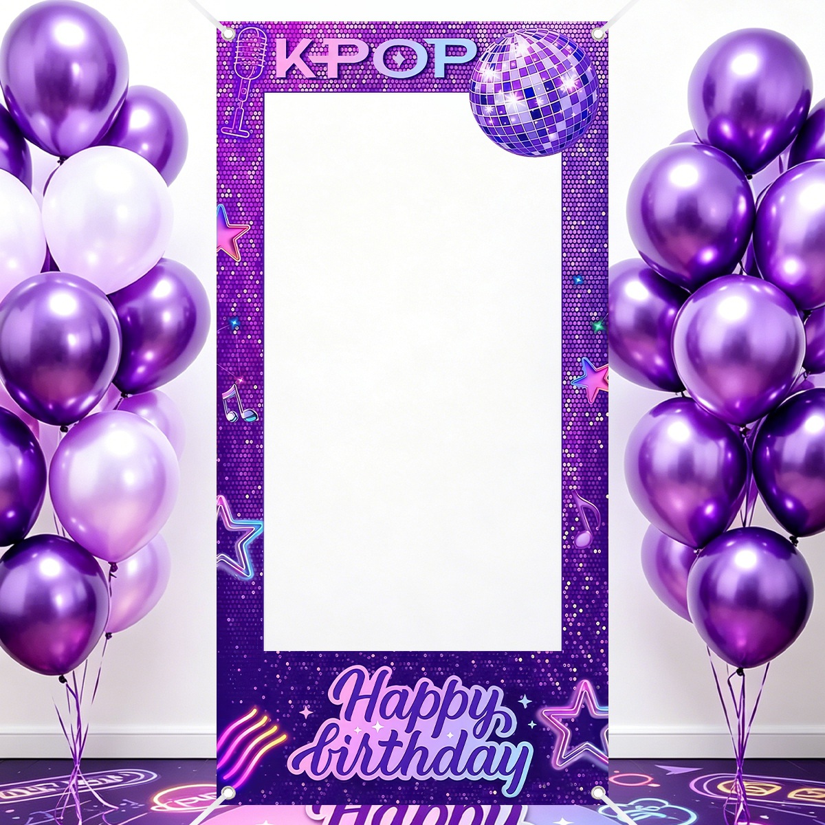 1pc Purple K-POP Photo Frame B - Photo Booth Frame review and price
