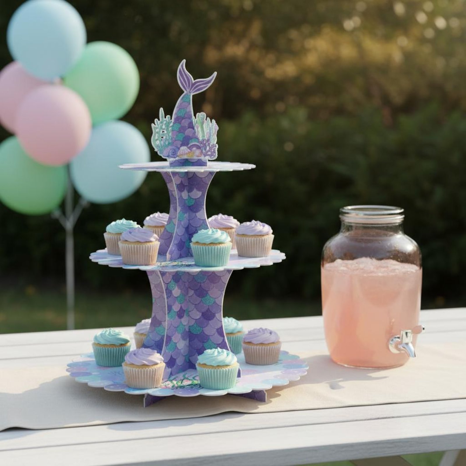 3-Tier Cardboard Cupcake Stand - Cupcake Stand Tier review and price