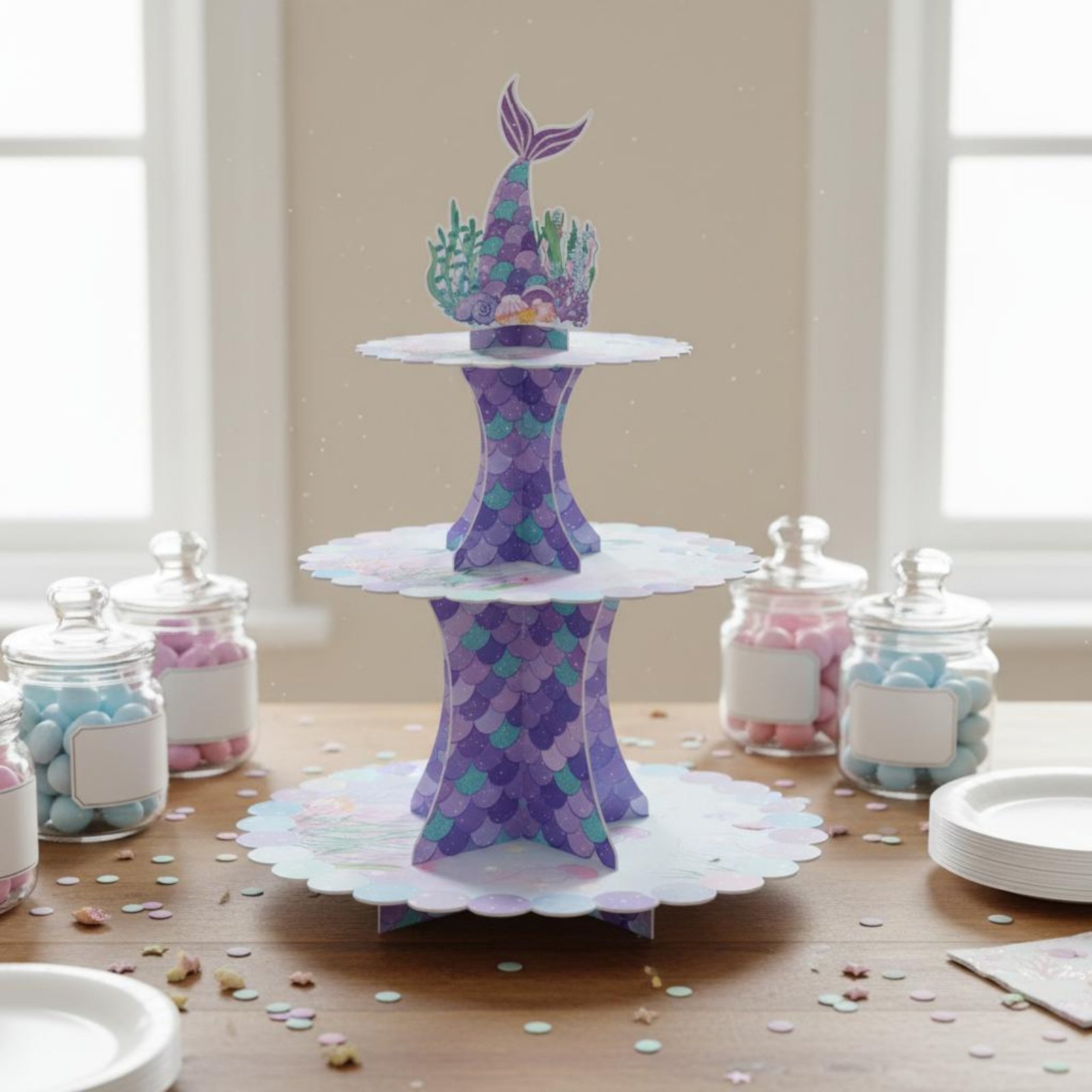 3-Tier Cardboard Cupcake Stand - Cupcake Stand Tier review and price