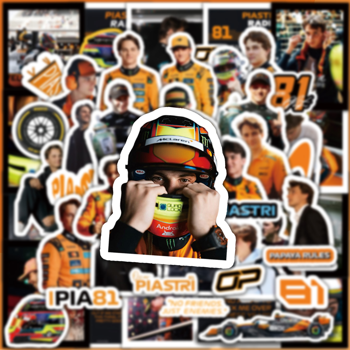 5-6 Sheets F1 Stickers, Norris - Event Supplies review and price