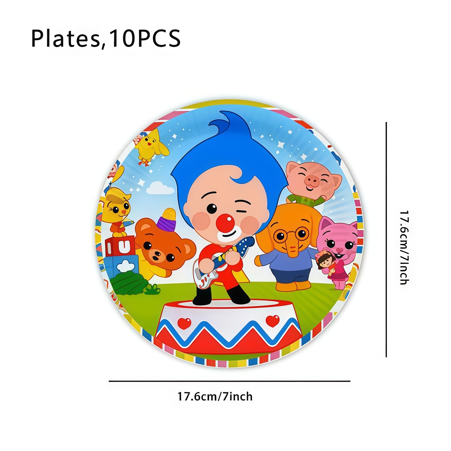 Cartoon Circus Theme Disposabl - Table Cloth Disposable review and price