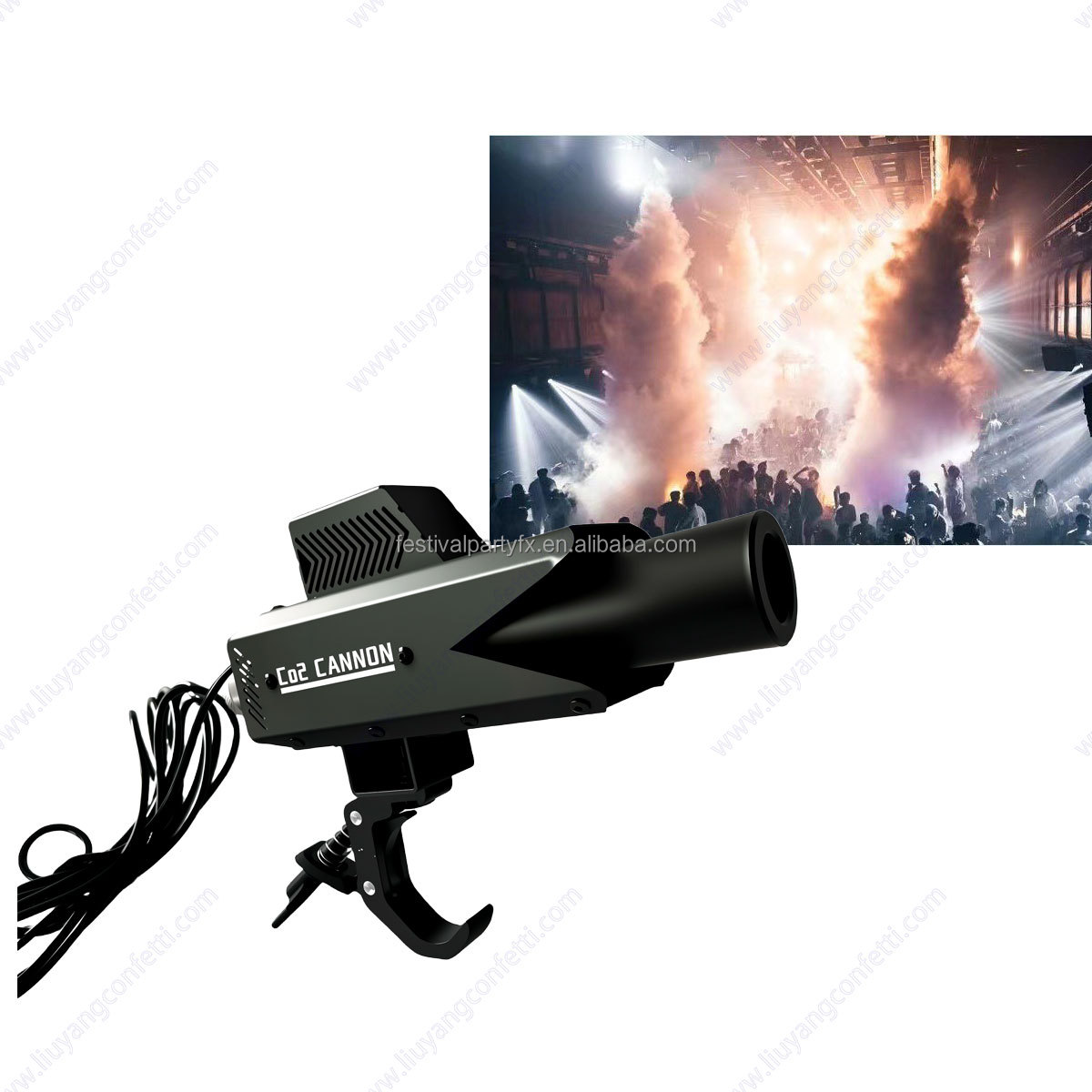 H-C06 Electric Control CO2 Jet - Event Party Dj review and price