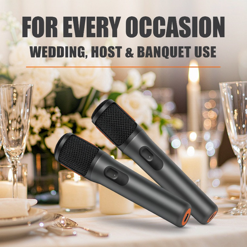 Wireless Microphone Dual Handh - Event & Party Supply review and price