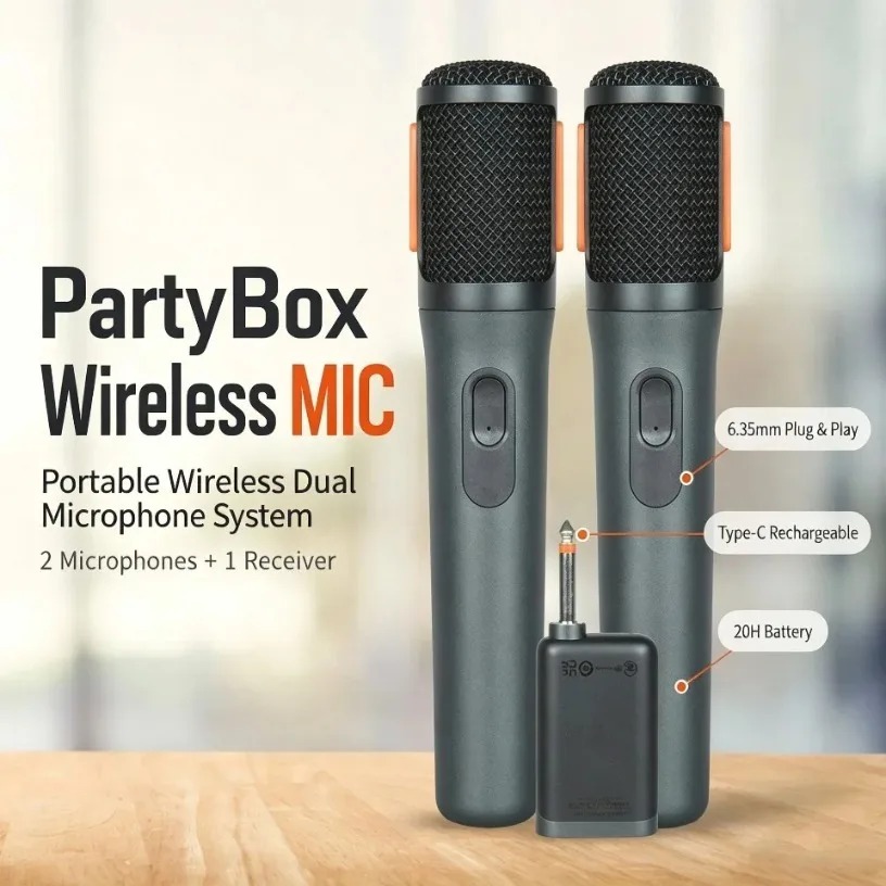 Wireless Microphone Dual Handh - Event & Party Supply review and price