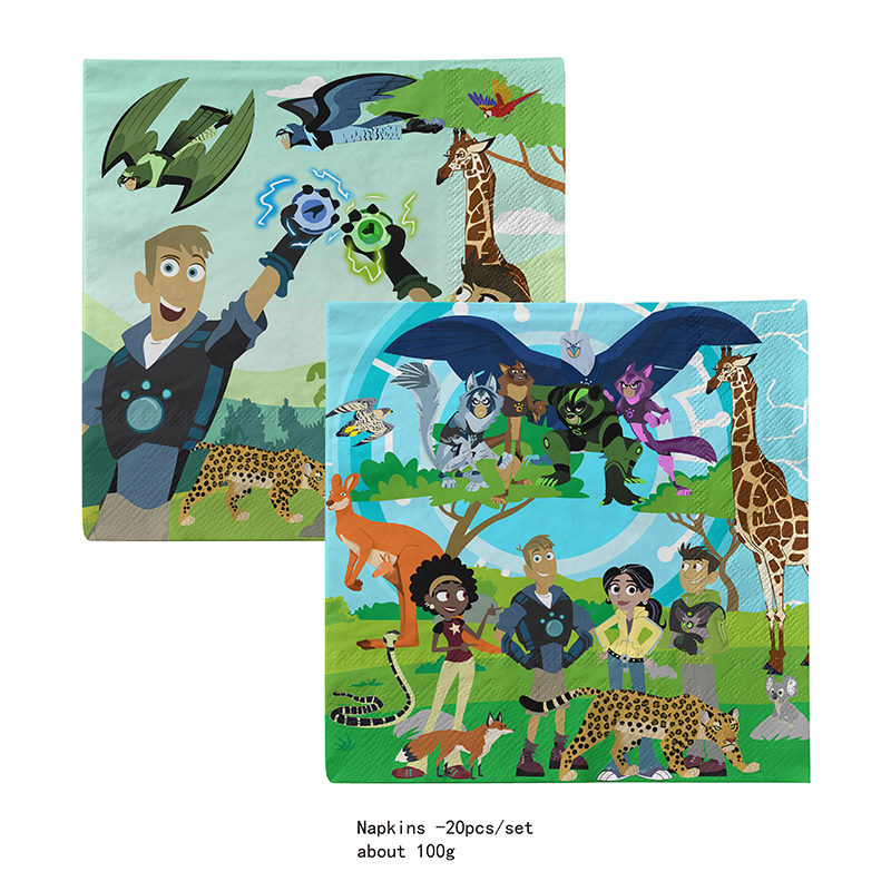 Wild Kratts Party Supplies Pap - Table Cloth Disposable review and price