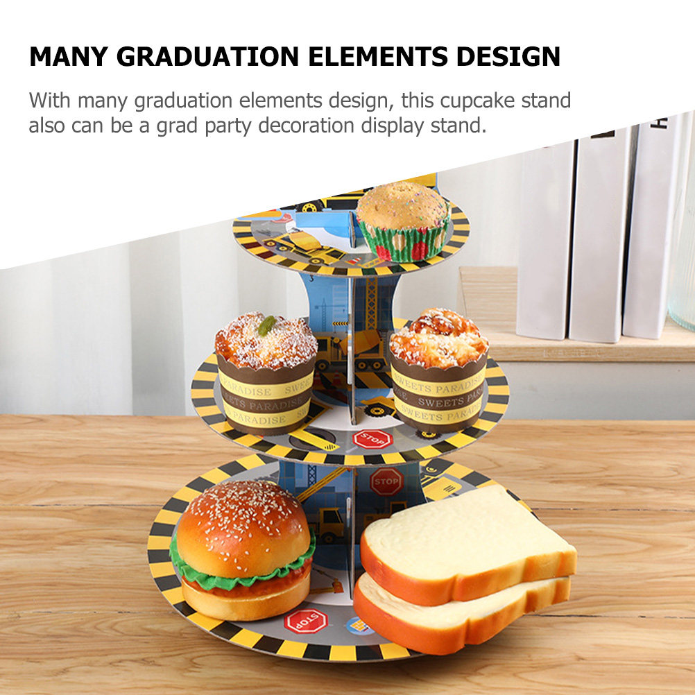 3-Tier Graduation Cupcake Stan - Cupcake Stand Tier review and price