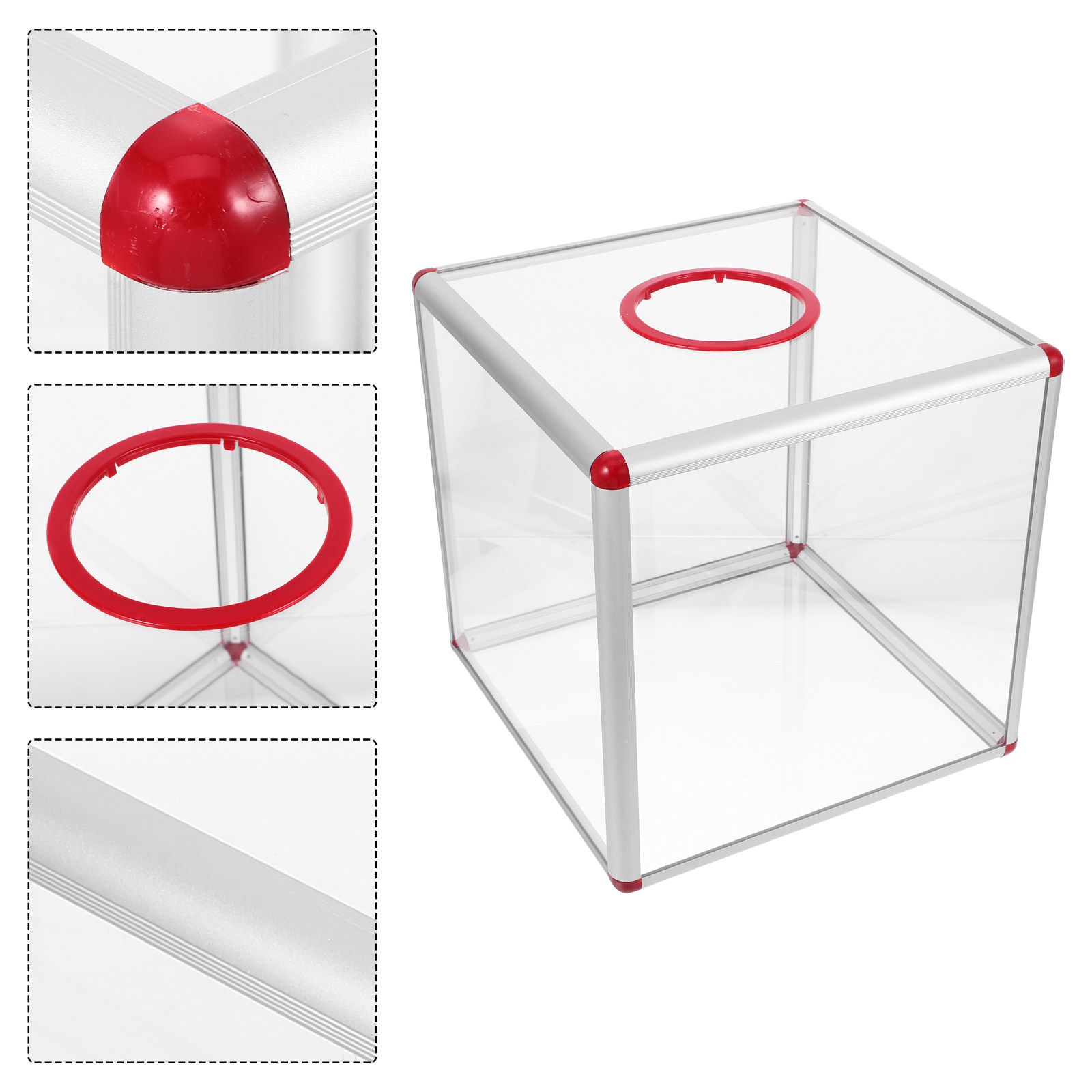 Large Clear Acrylic Raffle Box - Event Party Box review and price