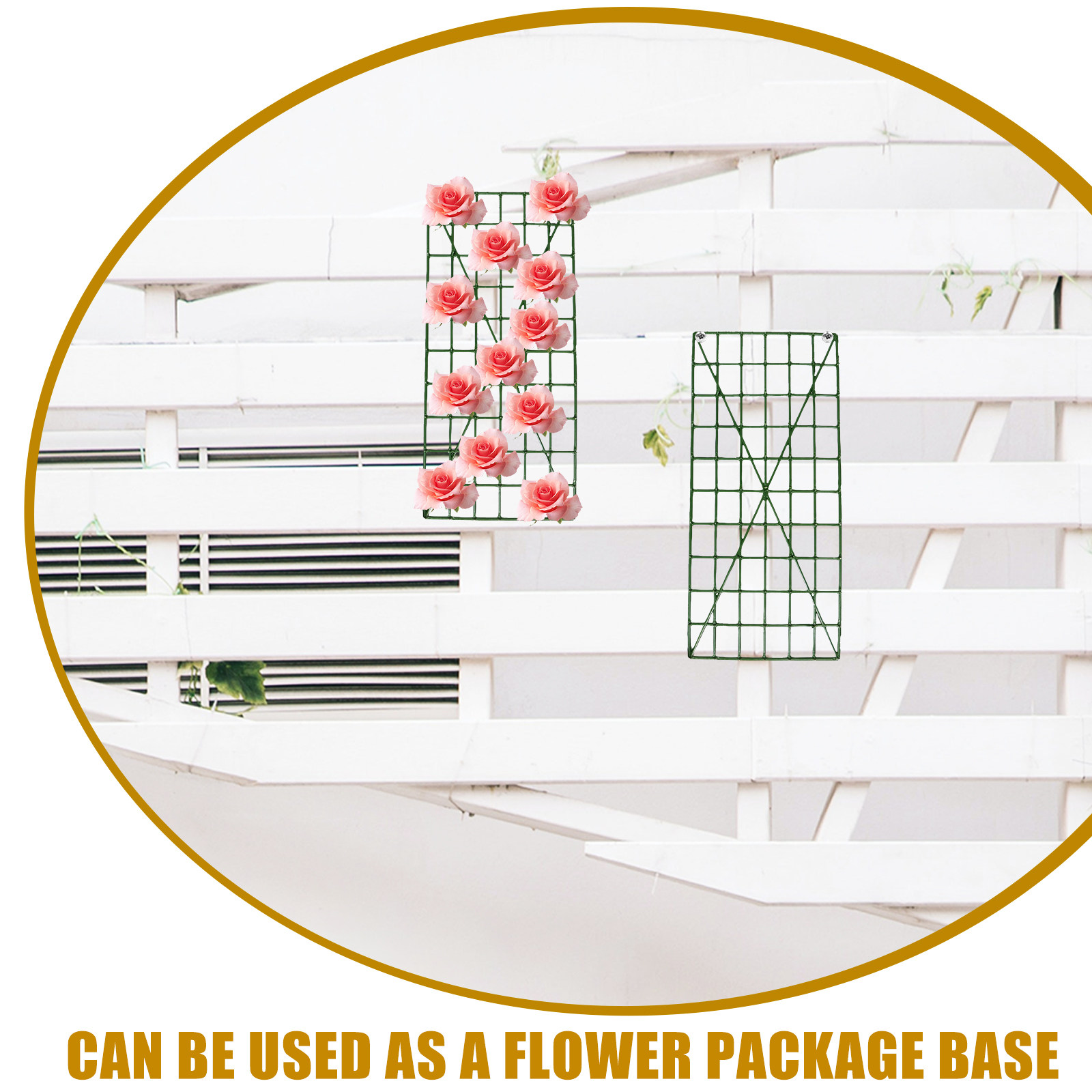 4Pcs PP Flower Wall Rack Weddi - Flower Wall Panel review and price